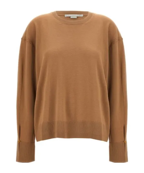 Stella Mccartney Iconics Crewneck Long-Sleeved Jumper