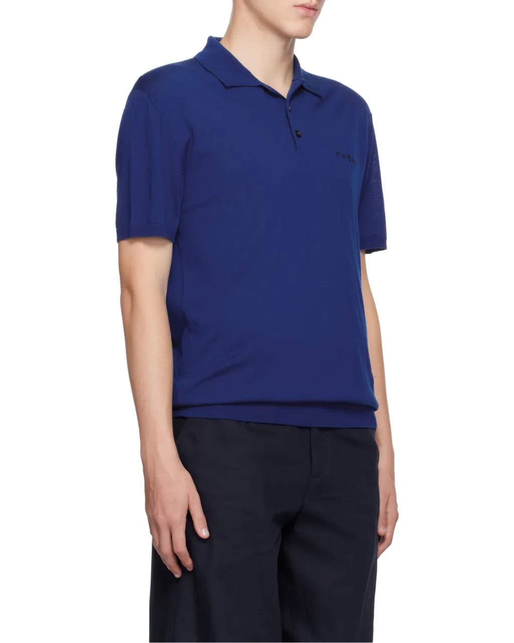 Marni Button Detailed Short-Sleeved Polo Shirt
