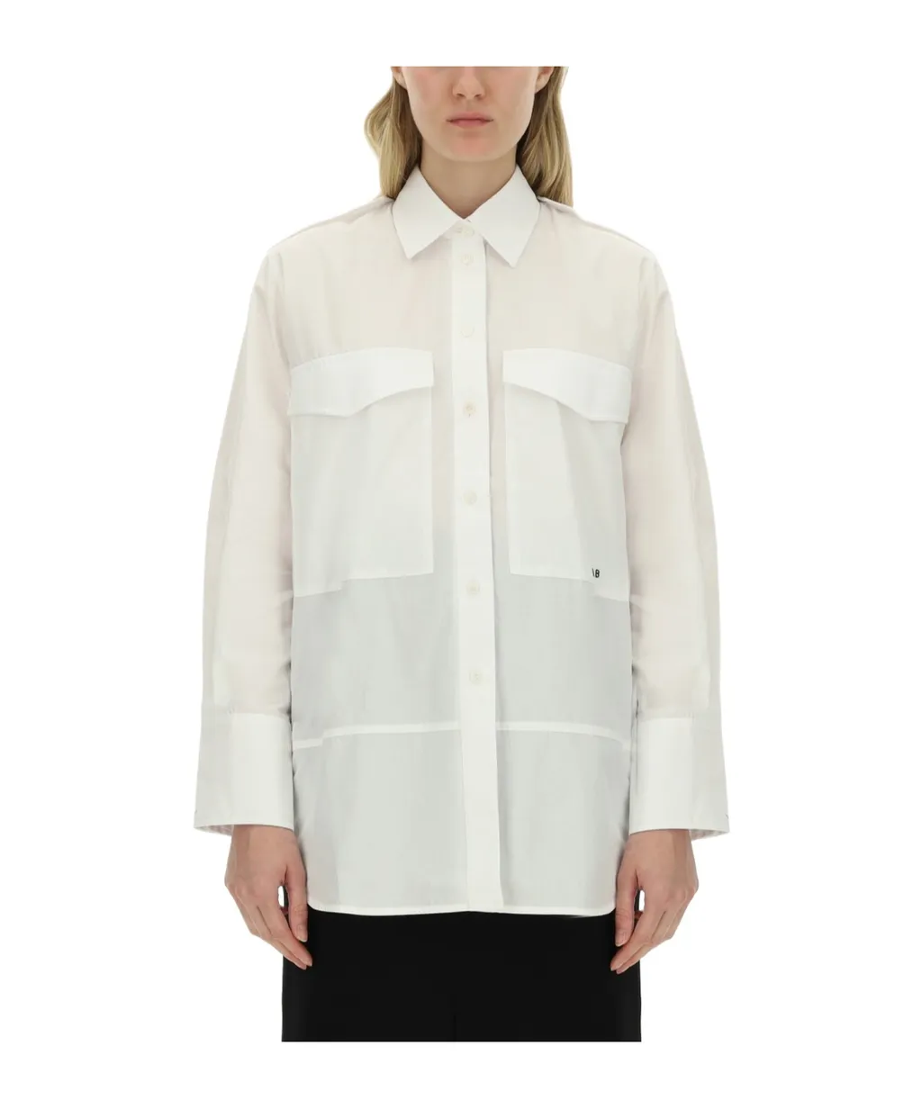 Logo-Embroidered Cotton Shirt