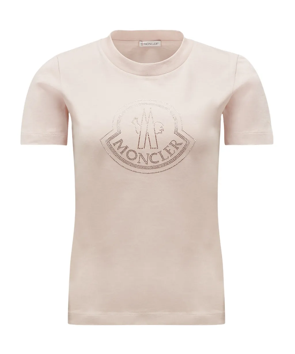 Moncler Logo Embellished T-Shirt