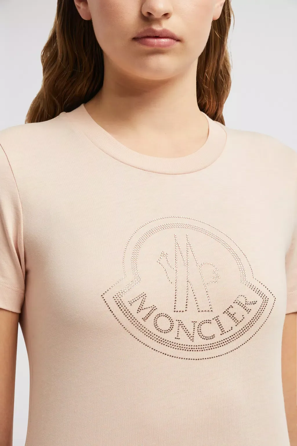 Moncler Logo Embellished T-Shirt