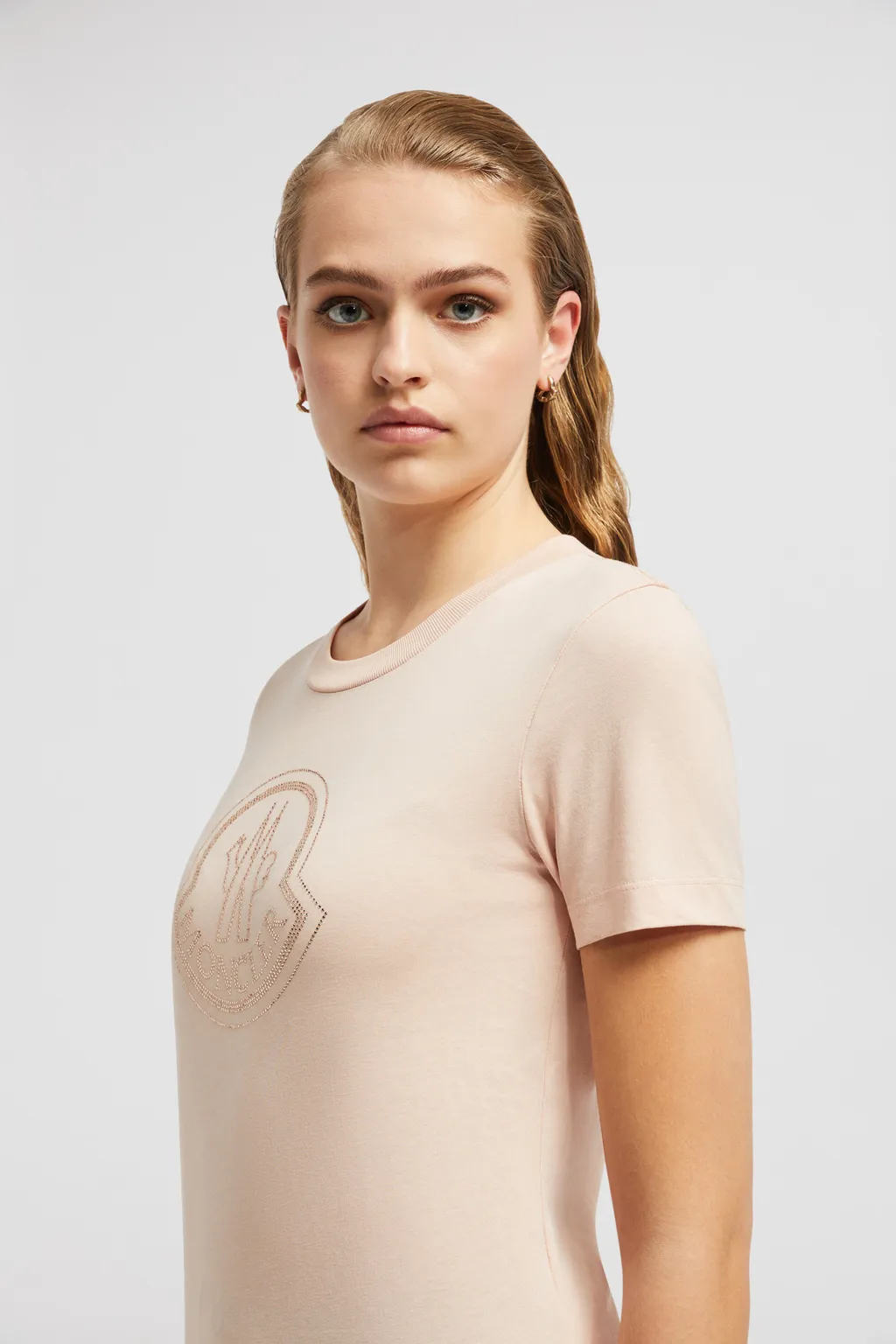Moncler Logo Embellished T-Shirt