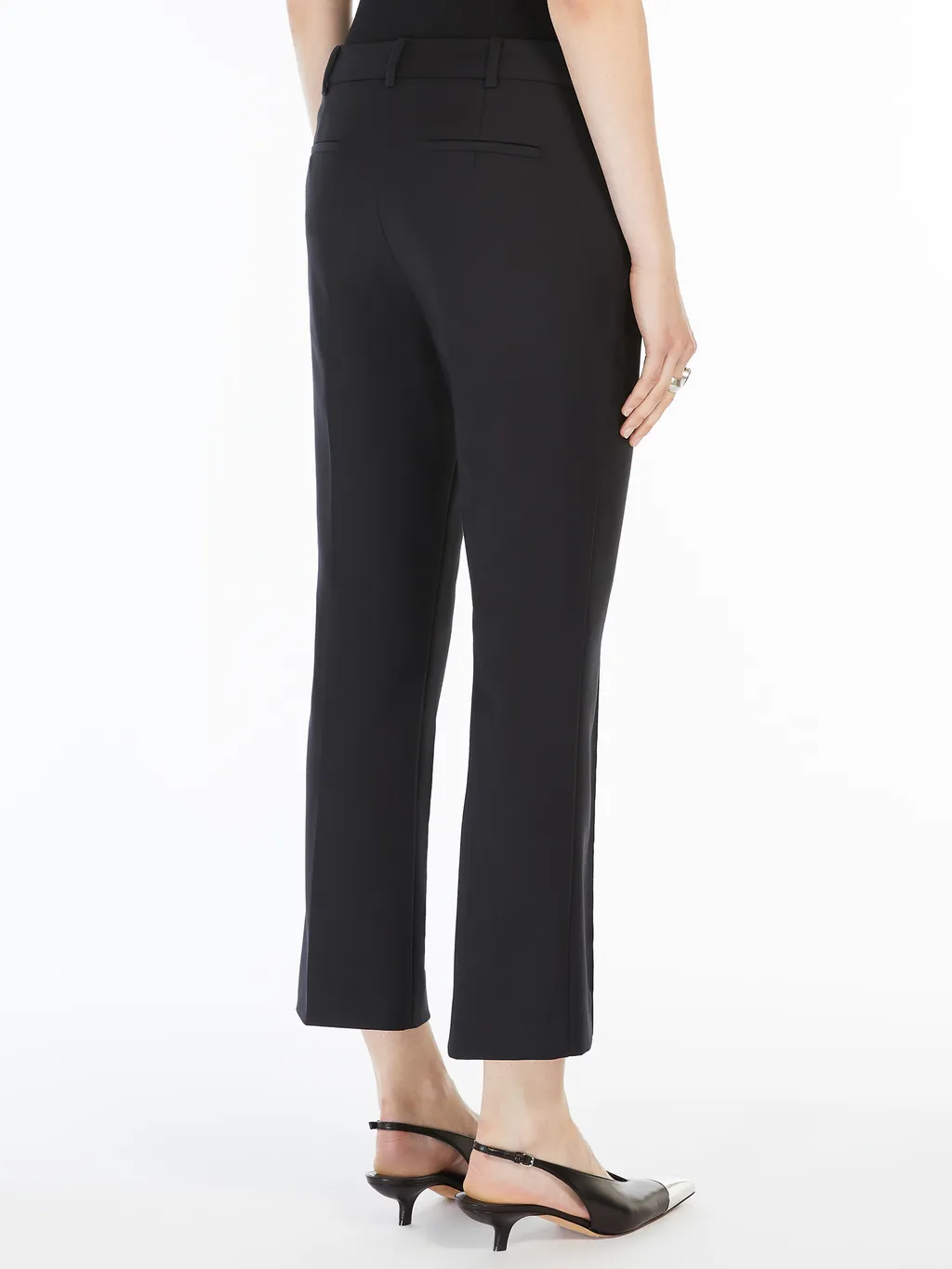 Sportmax Straight Leg Cropped Trousers