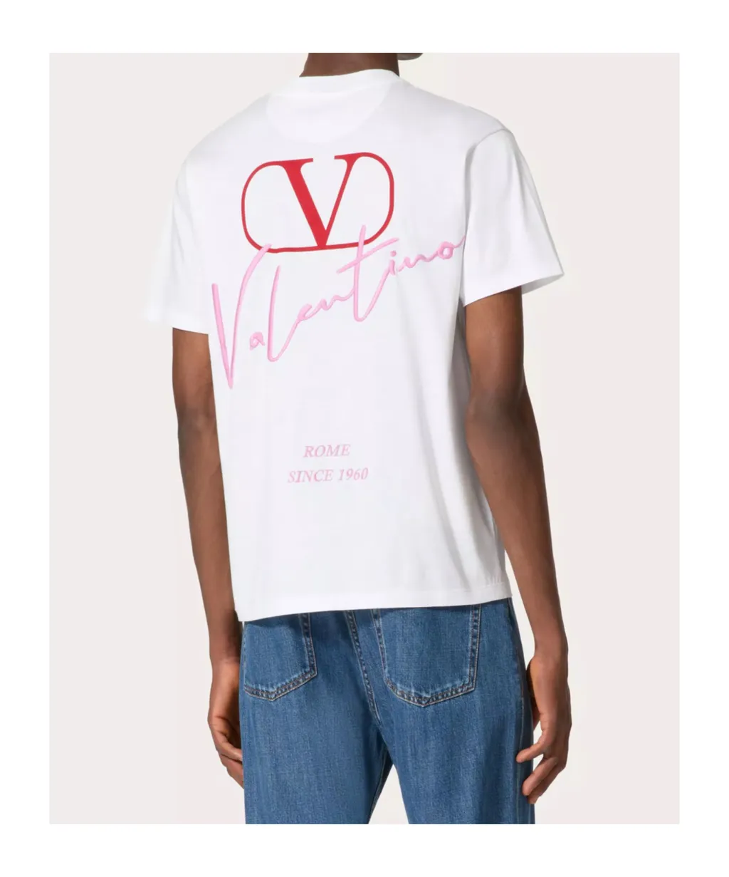 Valentino	Vlogo Signature Crewneck T-Shirt