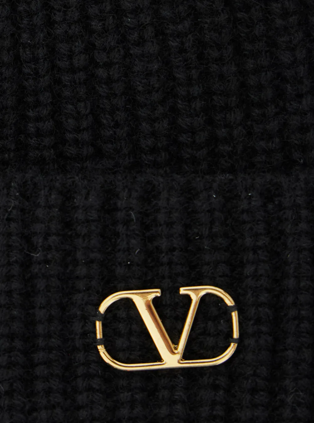 Valentino	Vlogo Plaque Beanie