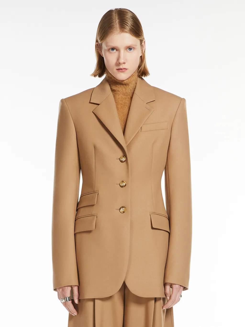 Sportmax Opice Single-Breasted Tailored Blazer