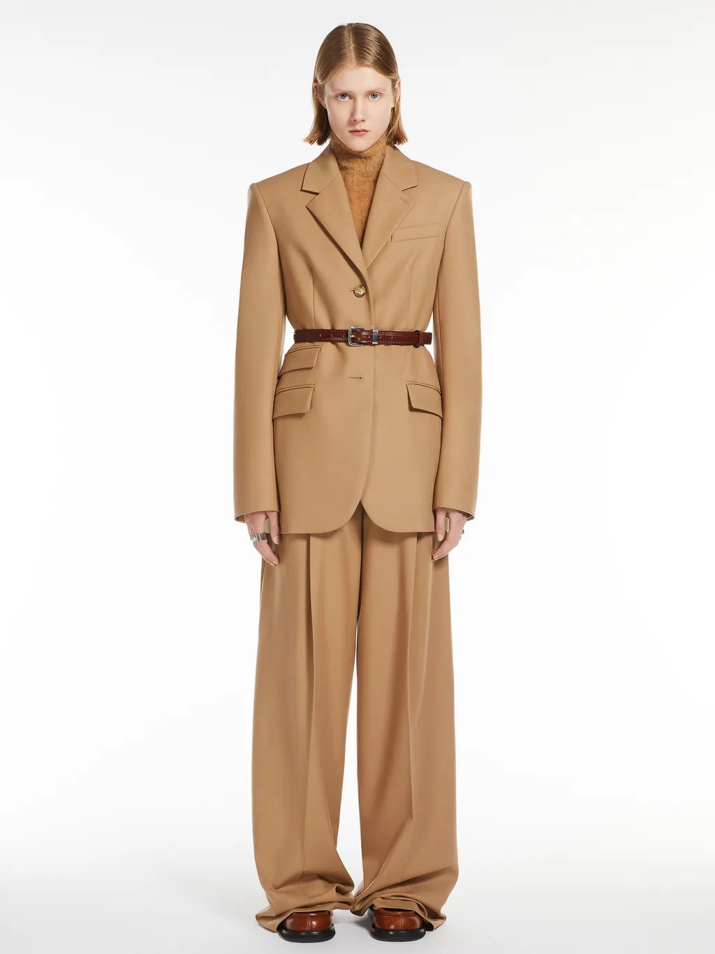 Sportmax Opice Single-Breasted Tailored Blazer