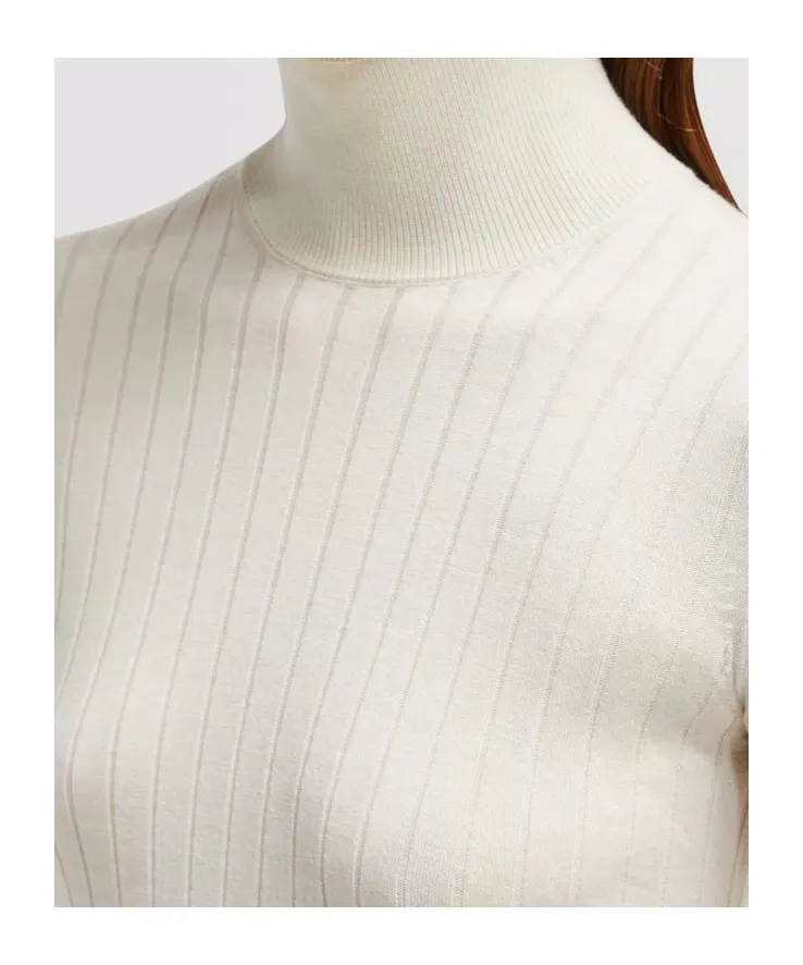 Moncler High Neck Long Sleeved Jumper