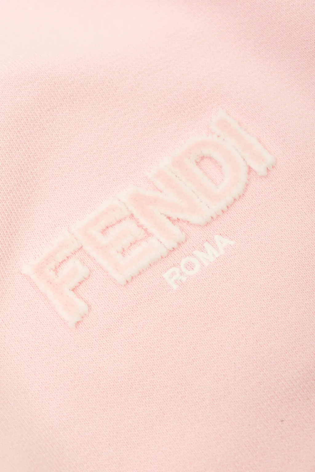Fendi Kids Flocked Logo Straight-Leg Track Pants