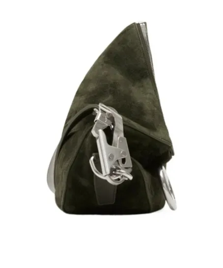 Small Suede Shoulder Bag