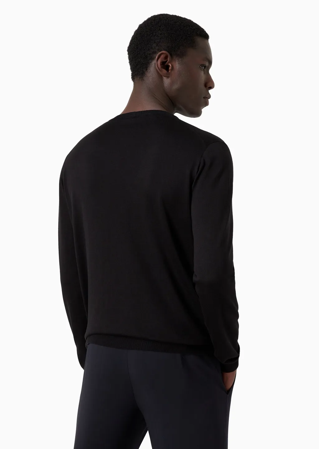 Giorgio Armani Crewneck Long-Sleeved Jumper