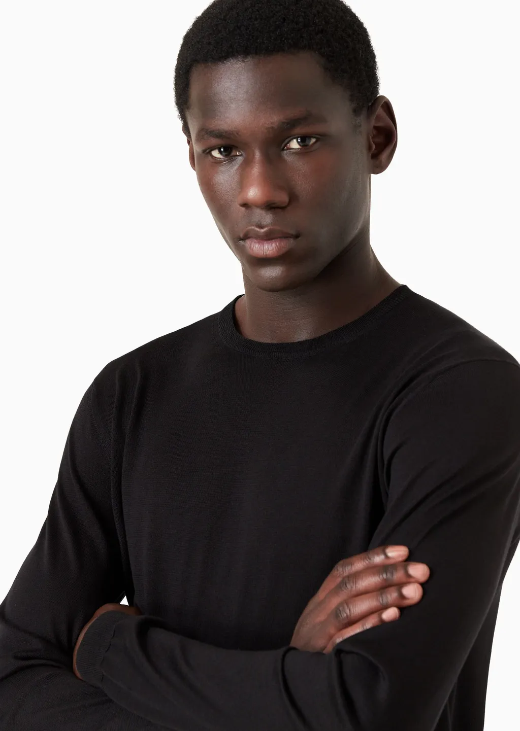 Giorgio Armani Crewneck Long-Sleeved Jumper