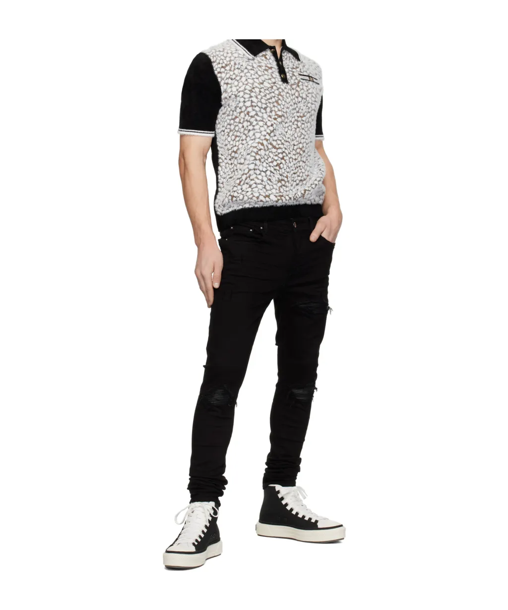 Anti-Vintage Slim-Fit Denim Pants