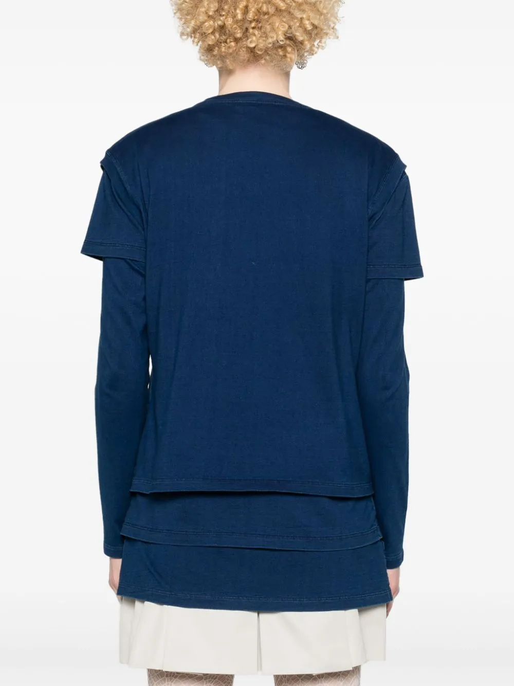 Miu Miu Set Of Three Logo Patch T-Shirts