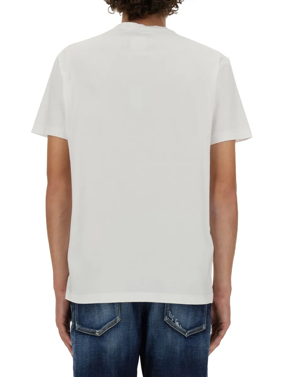 Dsquared2 Icon Printed Crewneck T-Shirt
