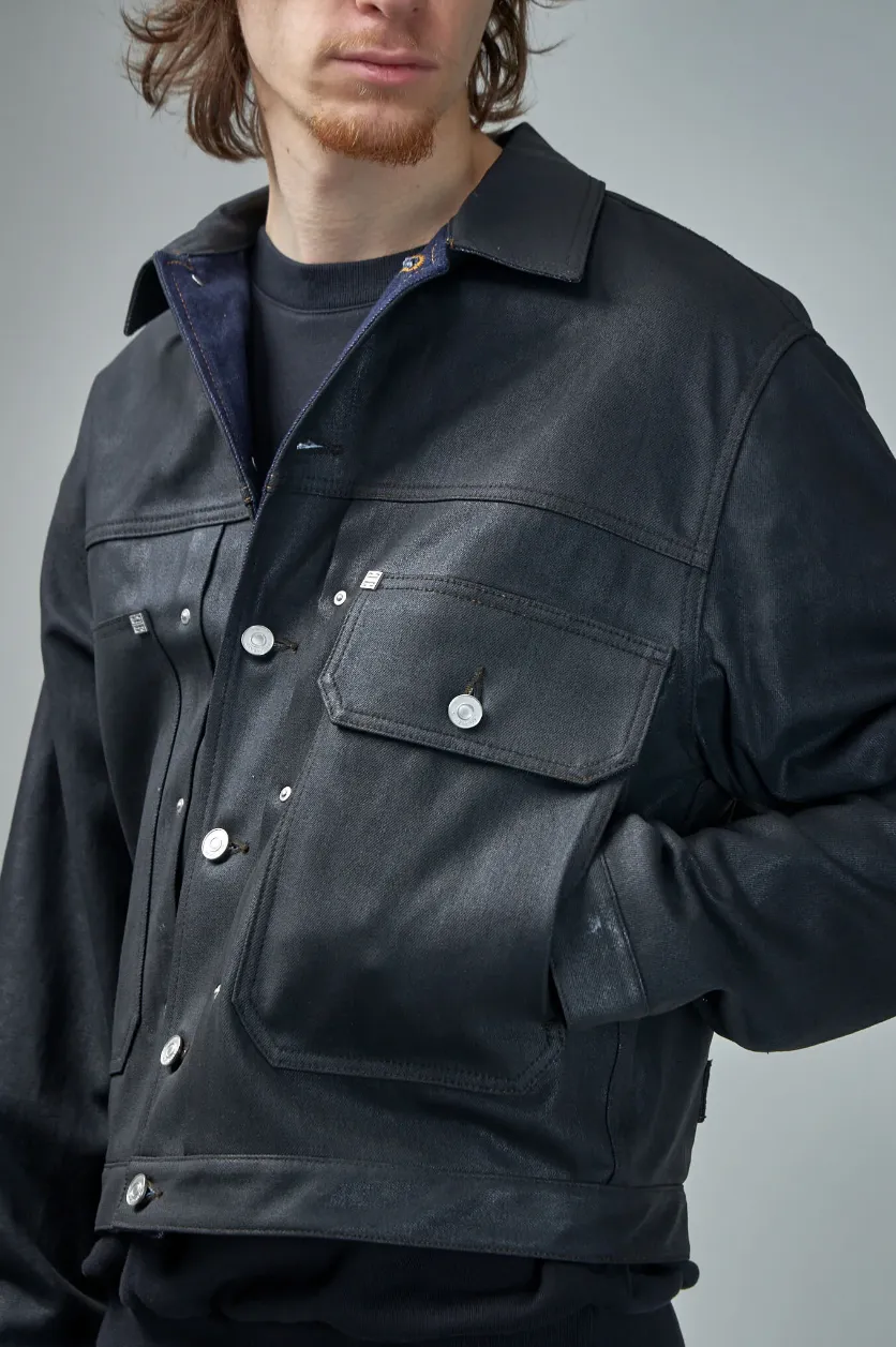 Givenchy Coated Denim Jacket