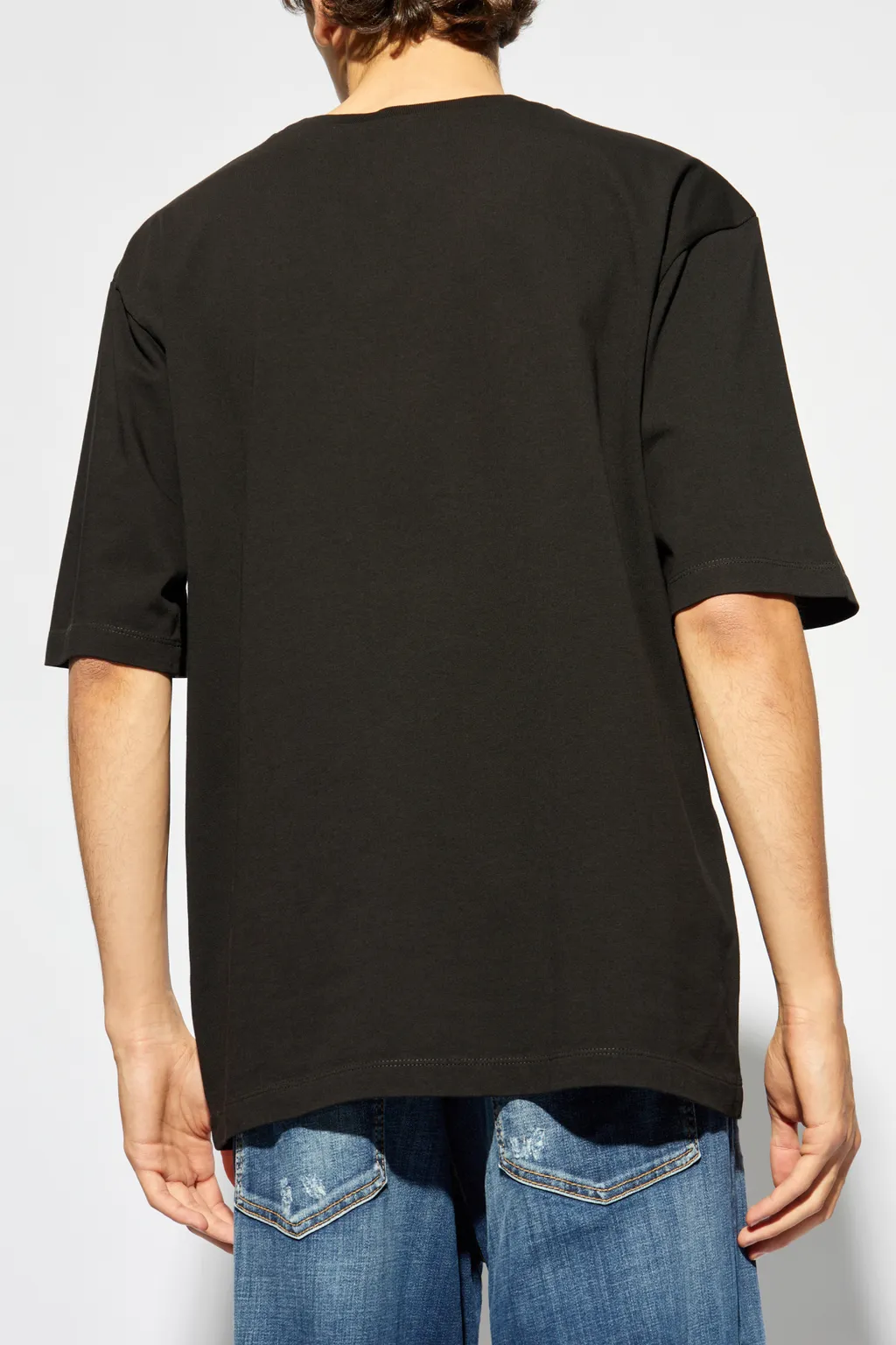 Dsquared2 Logo Patch Crewneck T-Shirt
