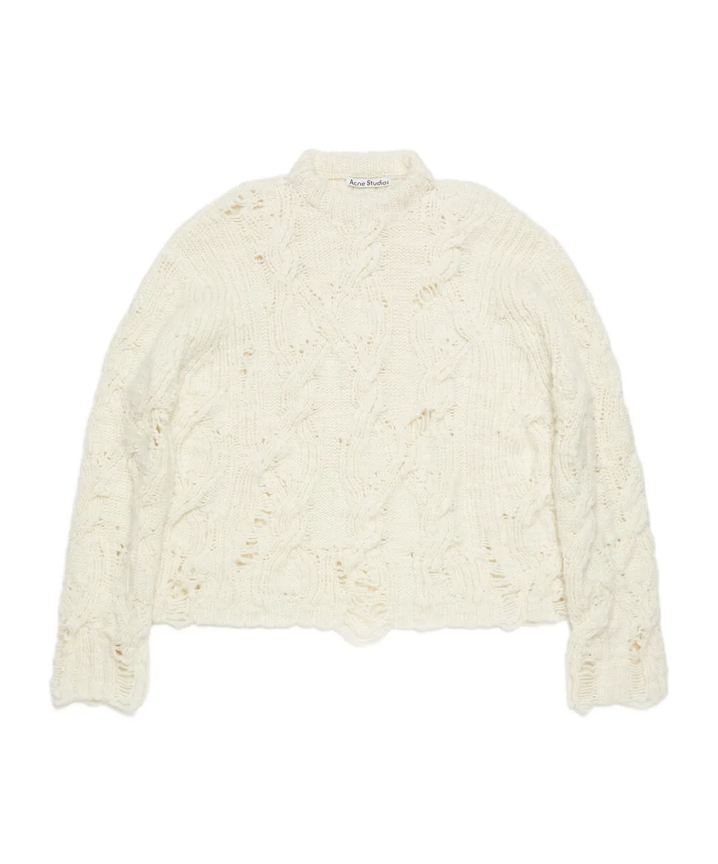 Acne Studios Distressed Crewneck Jumper
