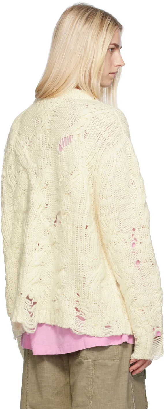 Acne Studios Distressed Crewneck Jumper