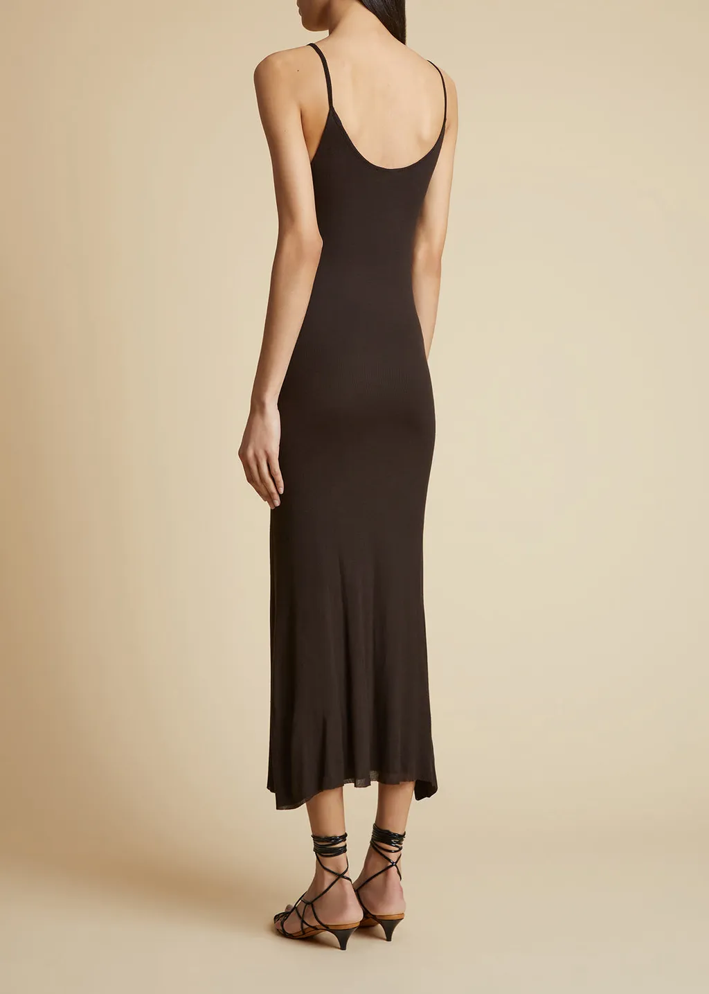 Khaite Leesal Sleeveless Maxi Dress