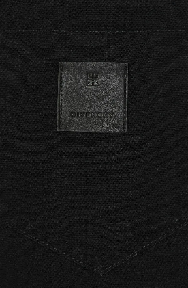 Logo-Patch Shirt