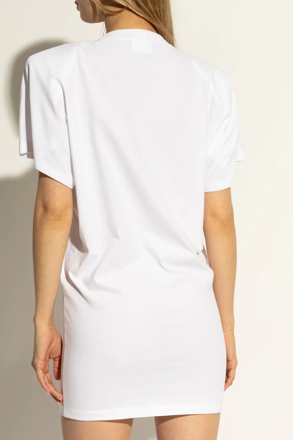 Open-Necked Black Shirt