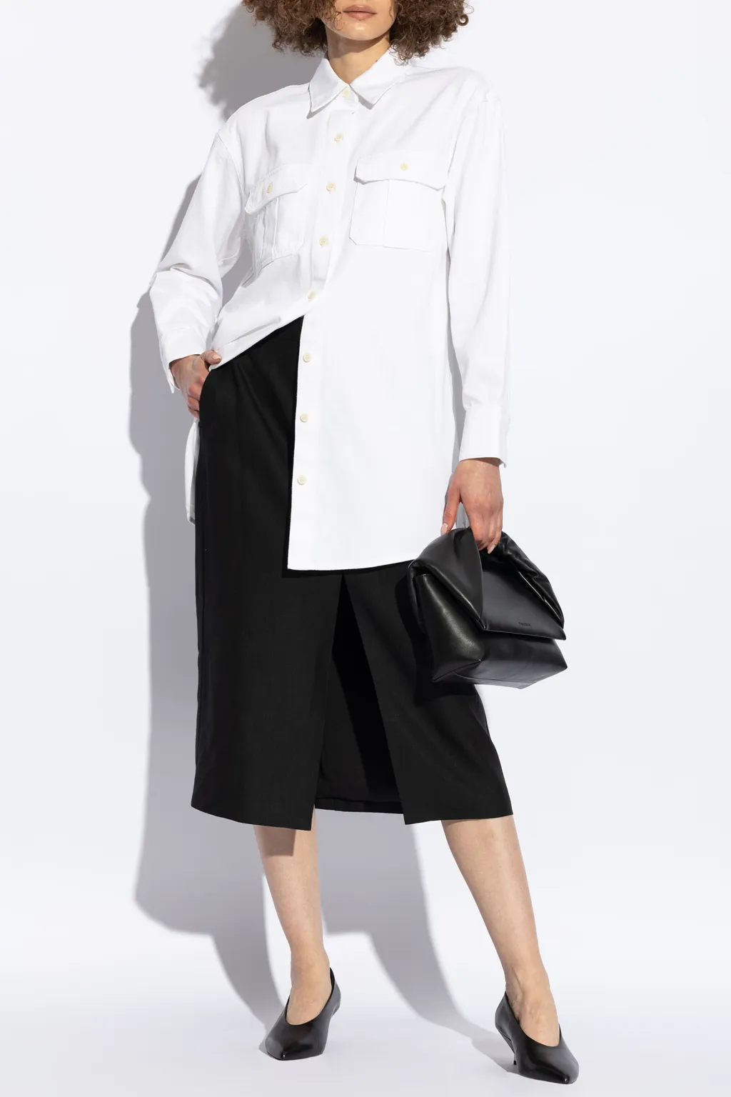 Long-Sleeve Cotton Shirt