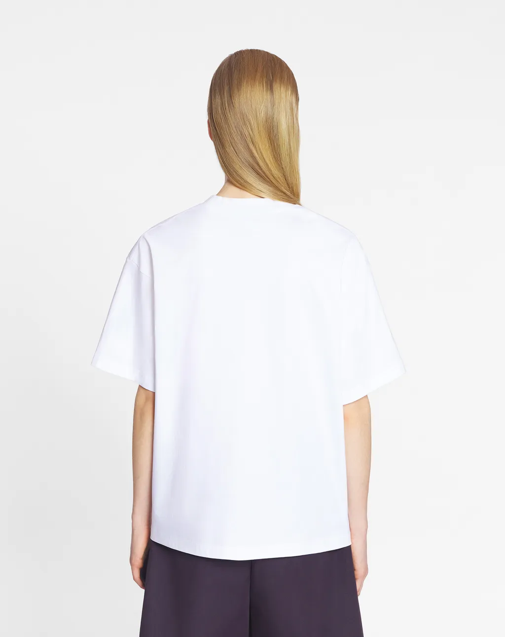 Lanvin Logo Embroidered T-Shirt