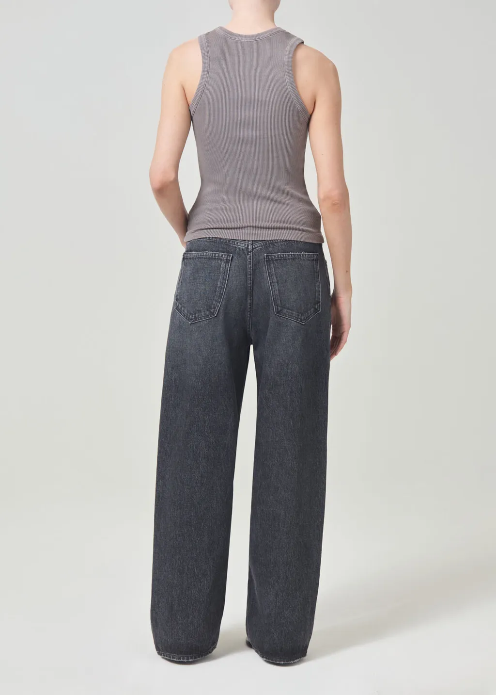 Agolde Low Slung Baggy Straight-Leg Jeans