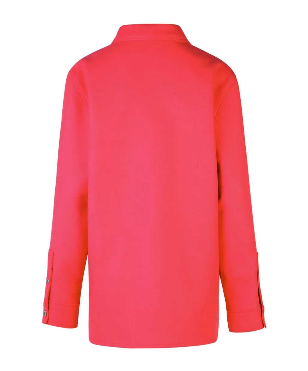Moschino Jeans Oversized Button-Up Knitted Shirt