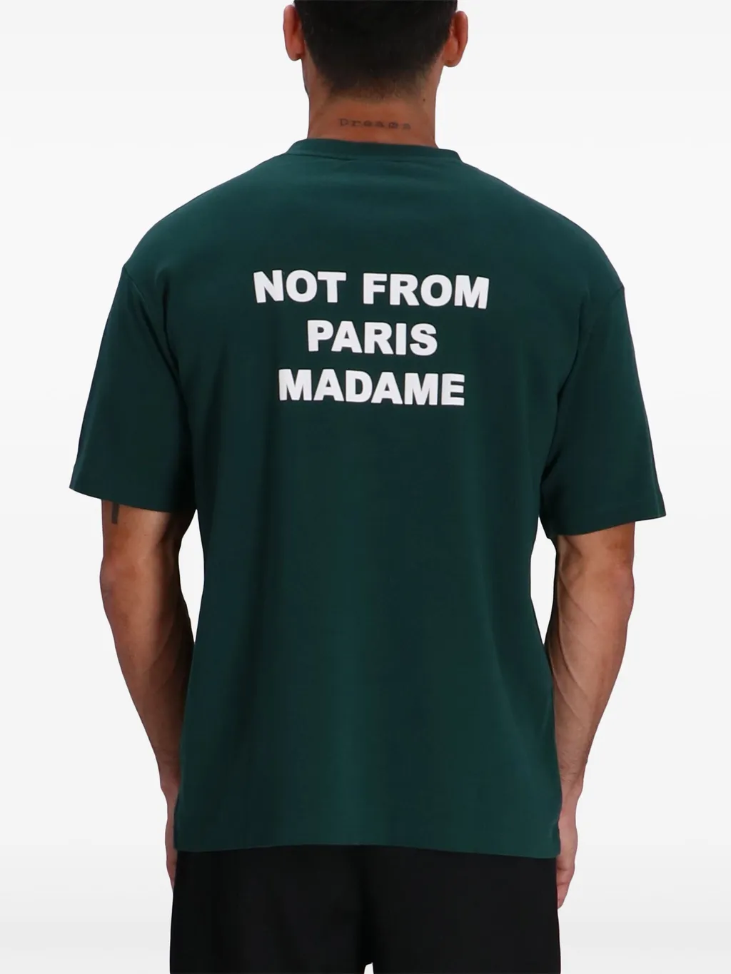Slogan-Print Cotton T-Shirt