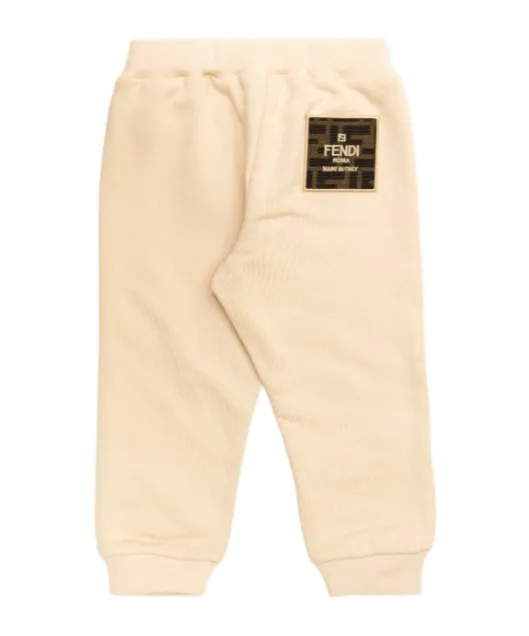 Fendi Kids Logo Patch Track Pants