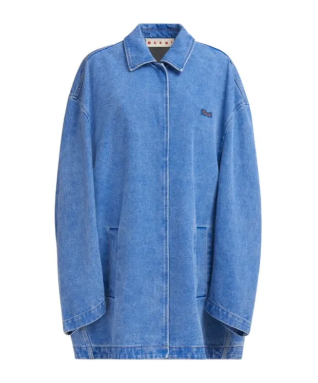 Marni Logo Patch Denim Jacket