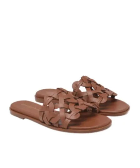 Gianvito Rossi Amalfi Interwoven Round Toe Sandals