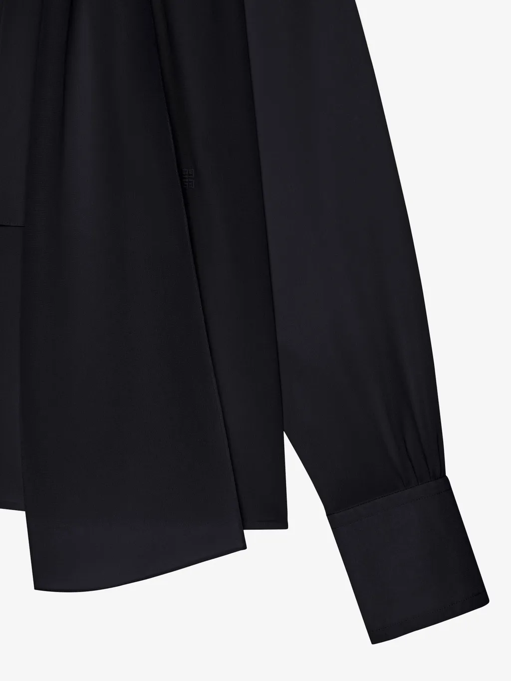 Givenchy 4G Motif Tie Neck Blouse
