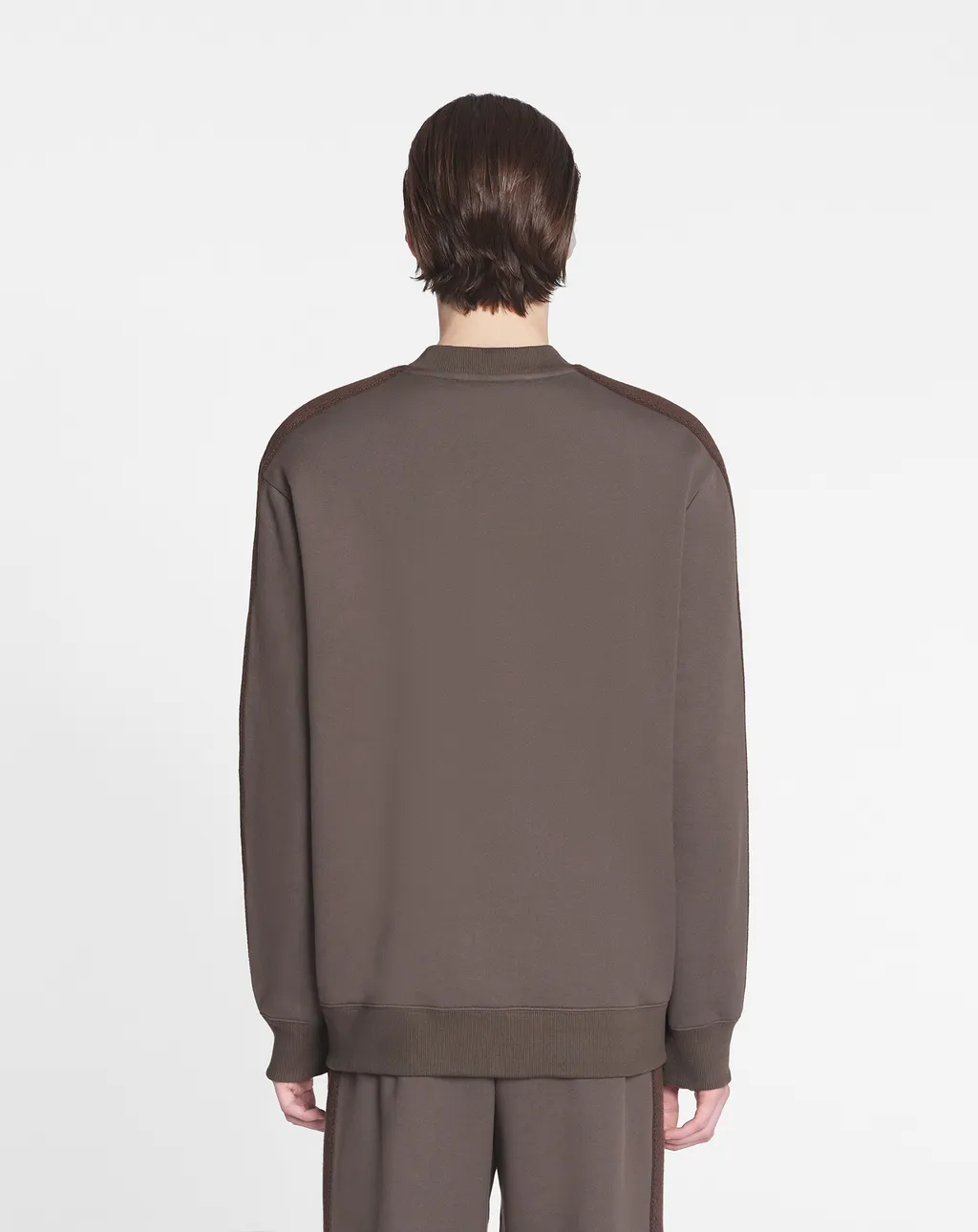 Lanvin Logo-Embroidered Crewneck Sweatshirt