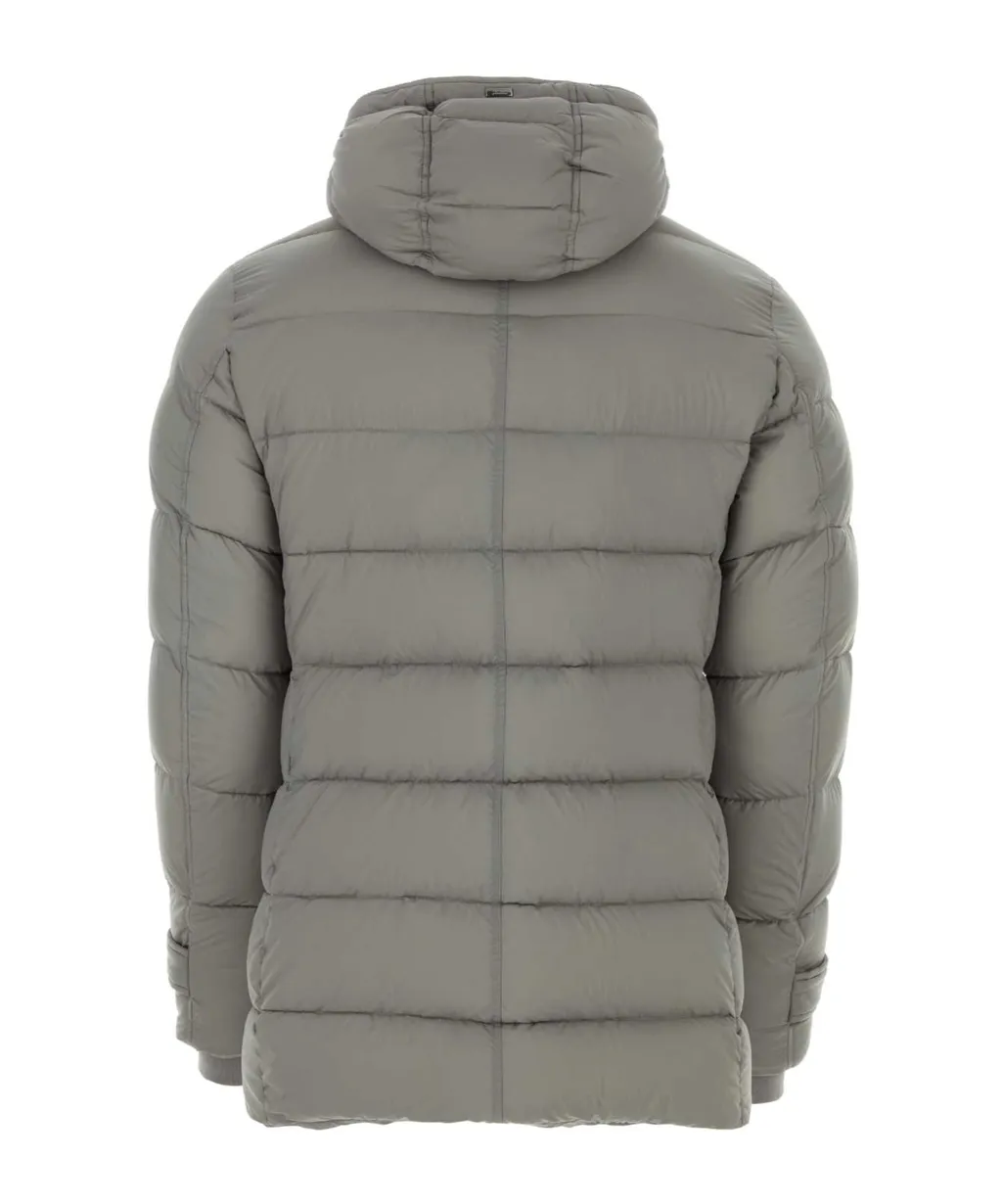 Herno Long-Sleeved Hooded Jacket