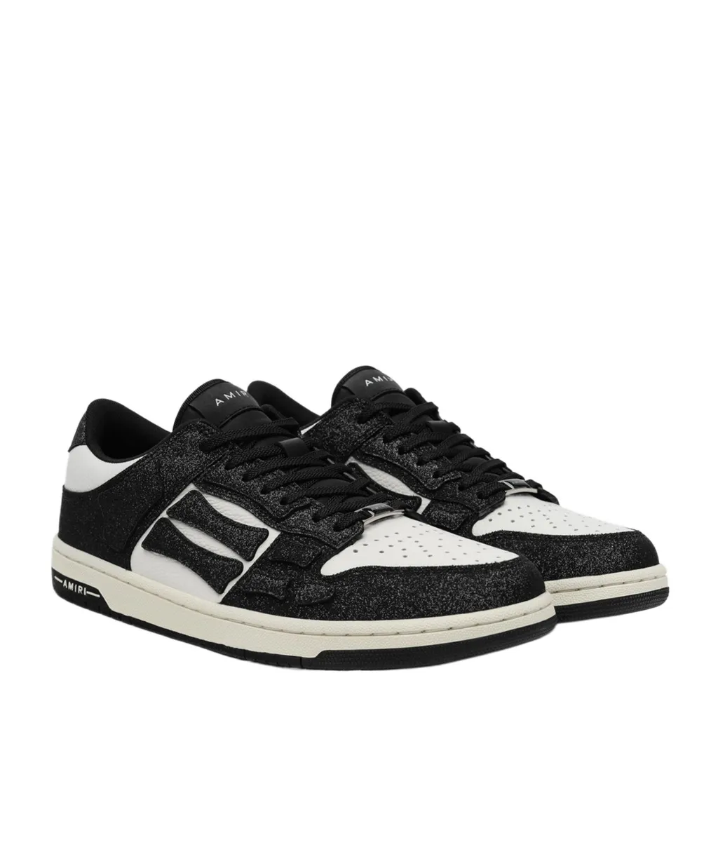 Shimmer Skel Leather Sneakers