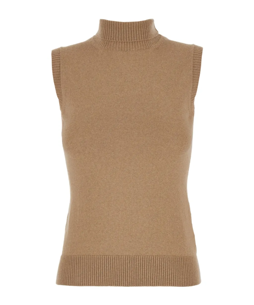 Sportmax Ardenza Roll Neck Sleeveless Vest