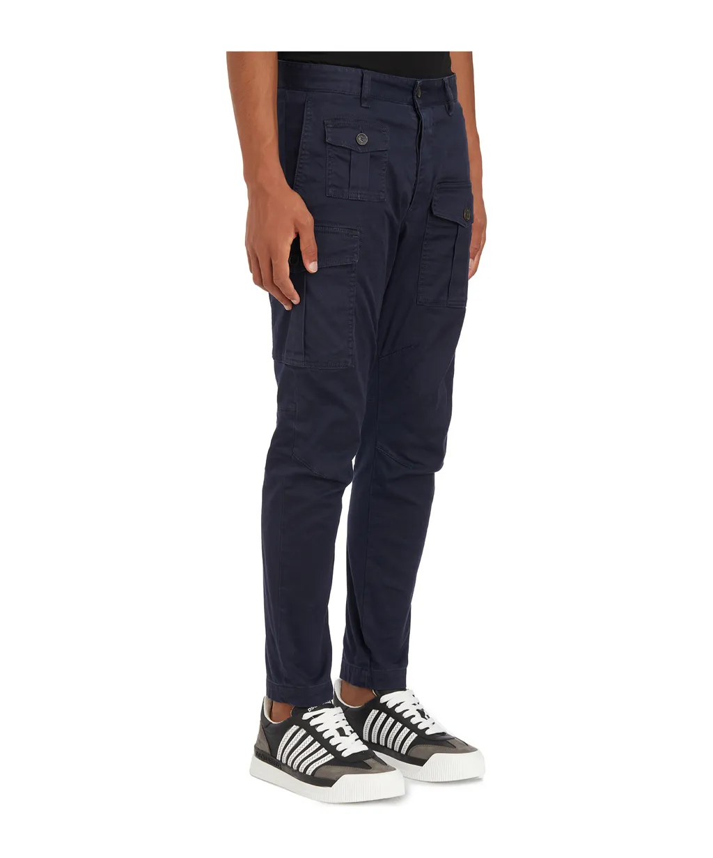 Dsquared2 Logo Plaque Cargo Pants