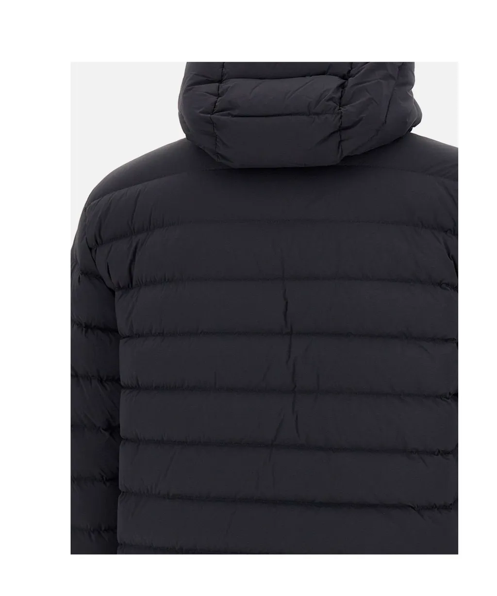 Herno Hooded Quilted Zip-Up Down Jacket
