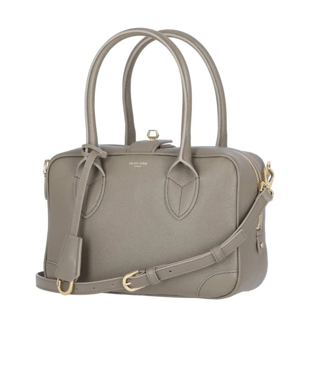 Golden Goose Deluxe Brand Logo Printed Tote Bag
