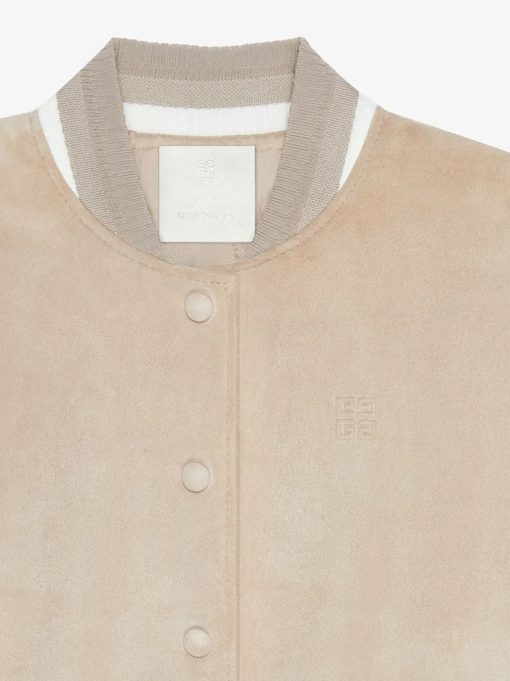 Givenchy Button Up Bomber Jacket