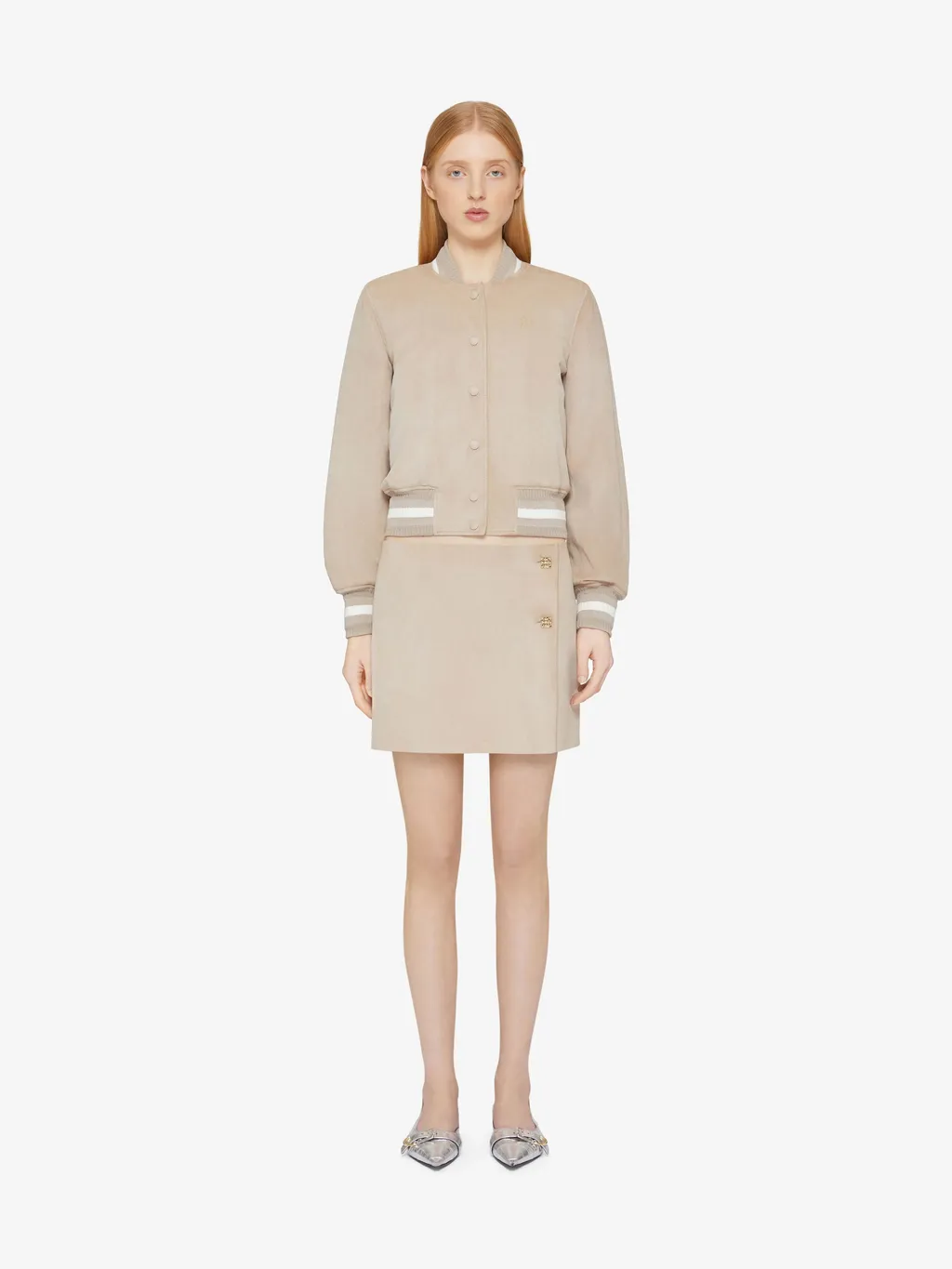 Givenchy Button Up Bomber Jacket