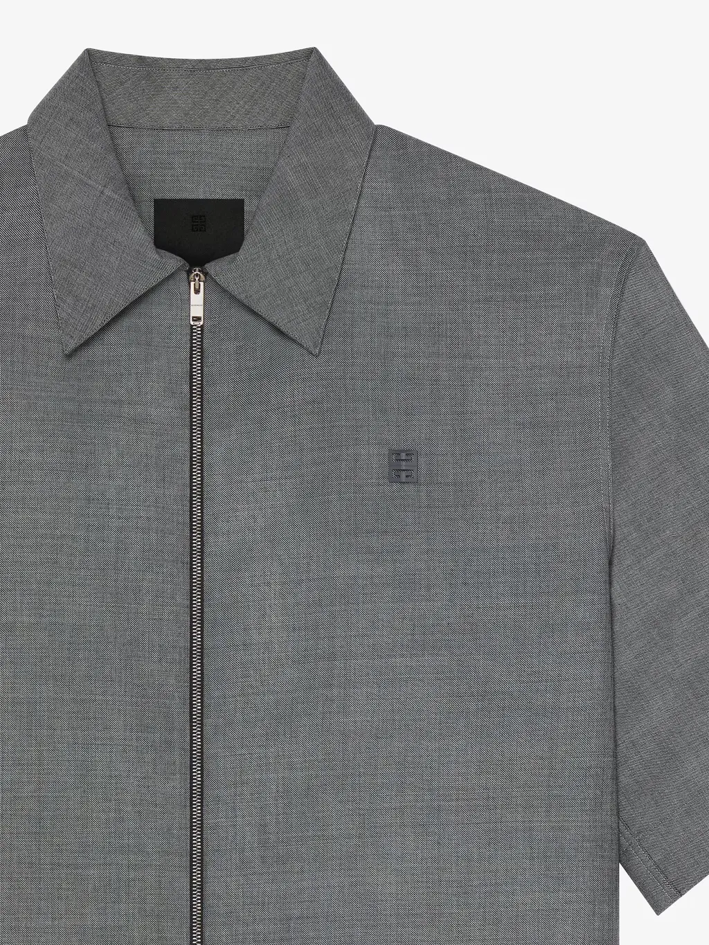 Givenchy Collared Short-Sleeve Shirt