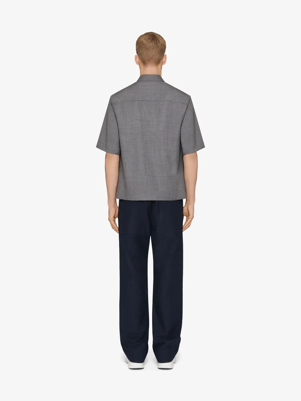 Givenchy Collared Short-Sleeve Shirt
