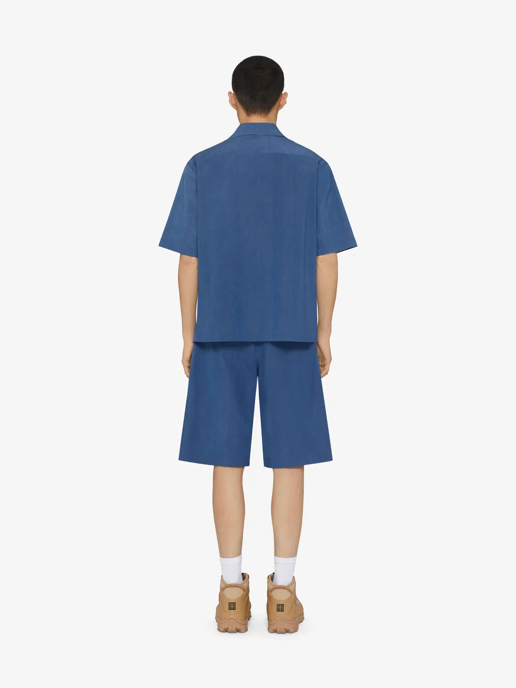 Givenchy Logo Embroidered Short-Sleeve Shirt