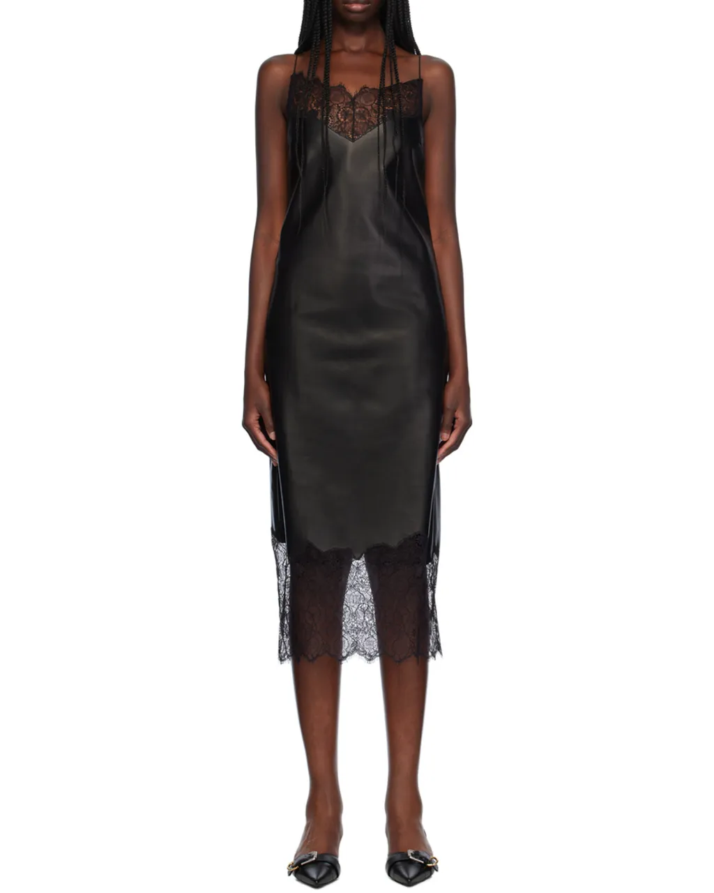 Dress In Leather And Lace