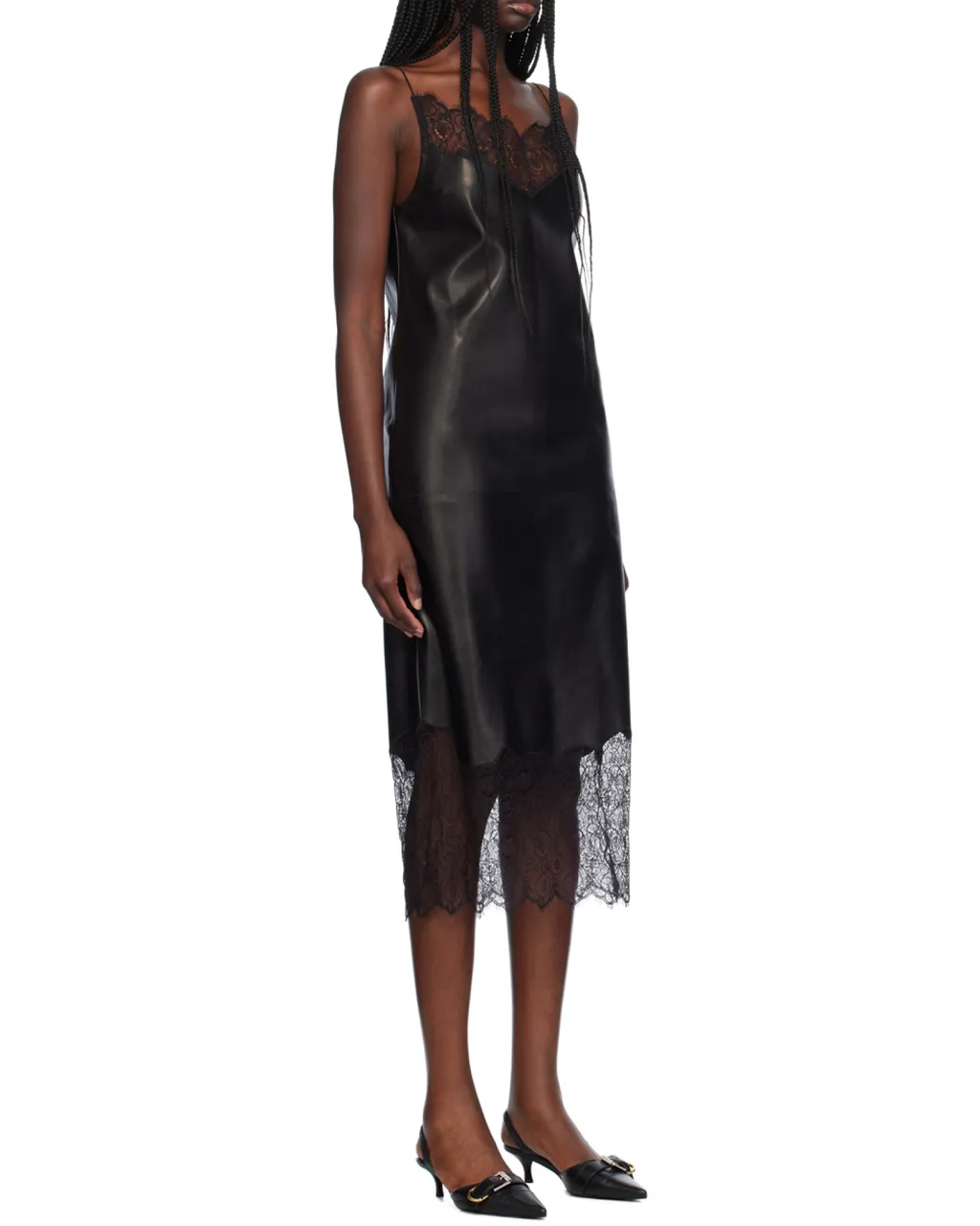 Dress In Leather And Lace