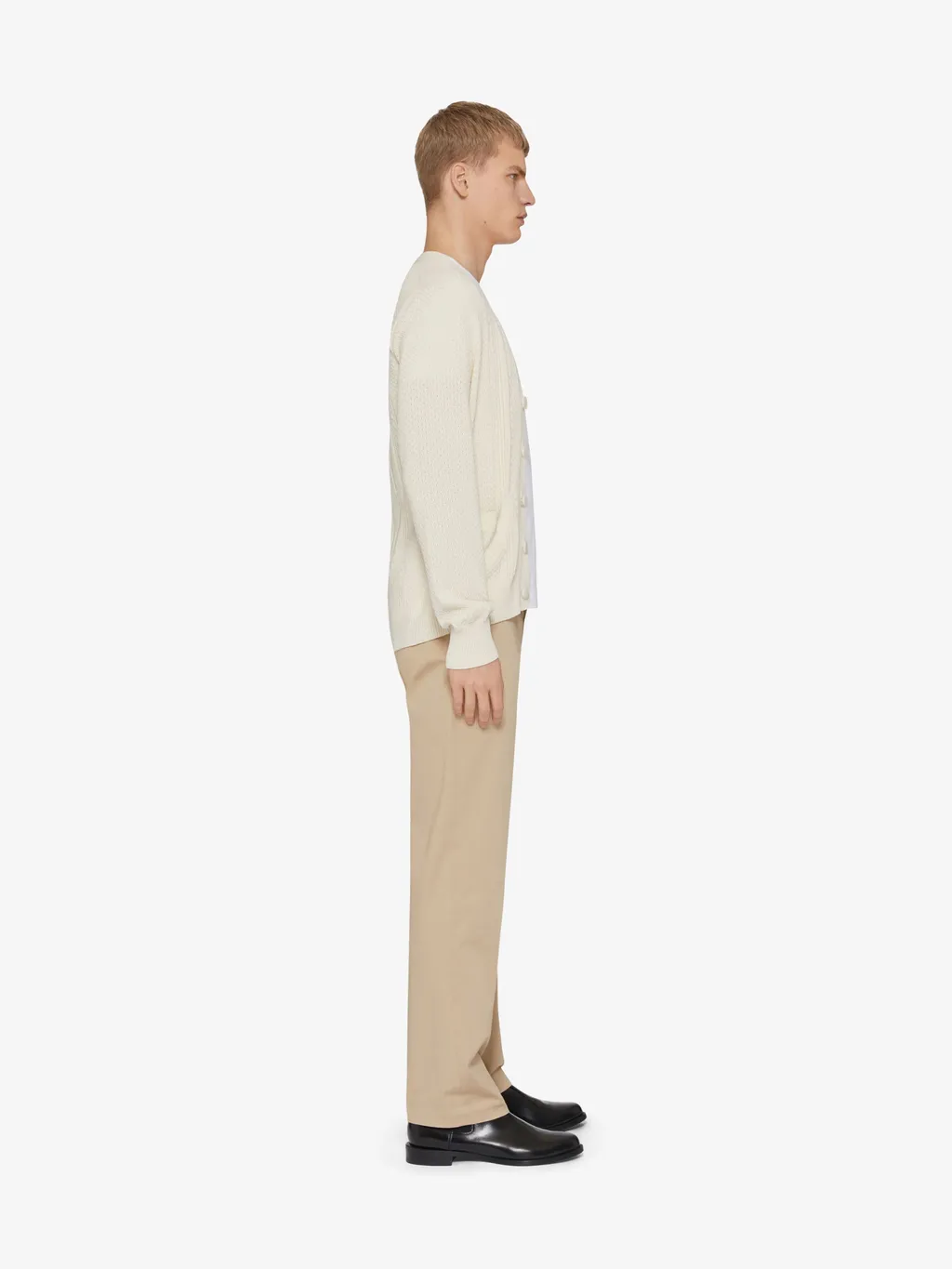 Givenchy Button-Up Knit Cardigan